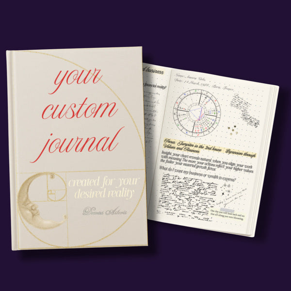 Fully Custom Spiritual Journal Created for Your Desired Reality